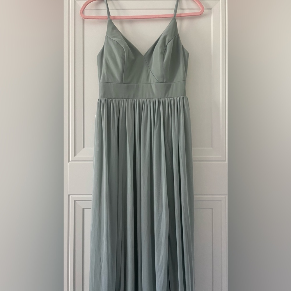 NWT Azazie AGAVE Kiri Dress Bridesmaid